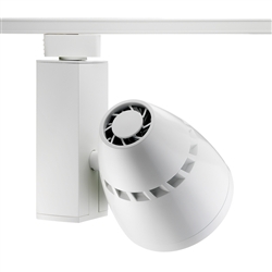 Juno Track Lighting T267L-27K-N-WH Conix II 64W Non Dimmable 80 CRI LED Track Fixture 2700K, Narrow Flood, White Finish