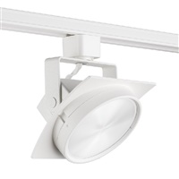 Juno T271L G2 30K SPW PDIM FL WH Track Lighting Arc 9W Dimmable LED Track Fixture, 2700K, Spectral White, Flood, White Finish