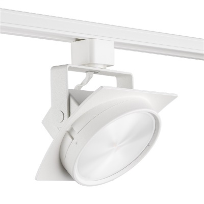 Juno T271L G2 30K SPW PDIM FL WH Track Lighting Arc 9W Dimmable LED Track Fixture, 2700K, Spectral White, Flood, White Finish