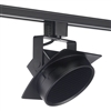 Juno Track Lighting T272L3KFHCLBL Avant Garde Arc L 15W Dimmable LED Track Fixture, 85 CRI, 3000K, Flood, with Hexcell Louver, Black Finish