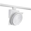 Juno Track Lighting T275L4KFWH Trac Master Arc XL 26W LED, 4000K Color Temperature, 80 CRI, Flood, No Louver, White Finish