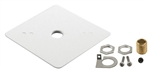 Juno Track Lighting T27WH (T27 WH) Outlet Box Cover, White Color