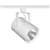 Juno Track Lighting T283L 27K 90CRI PDIM SP WH Flat Back Cylinder 26W LED Track Fixture 2700K, 90 CRI, Spot, White Finish