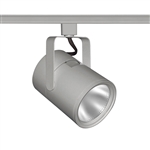 Juno Track Lighting T285L-27KNSL Trac Master LED Classics 34W Flat Back Cylinder, 2700K Color Temperature, 80 CRI, Narrow Flood Beam, Silver Finish