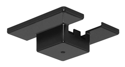 Juno Track Lighting T29BL (T29 BL) 1-Circuit Trac Master Floating Electrical Feed, Black Color