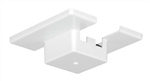 Juno Track Lighting T29WH (T29 WH) 1-Circuit Trac Master Floating Electrical Feed, White Color