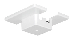 Juno Track Lighting T29WH (T29 WH) 1-Circuit Trac Master Floating Electrical Feed, White Color