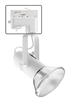 Juno T308 TEK WH Commercial Track Lighting Mini Universal - Line Voltage, White Color