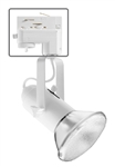 Juno T308 TEK WH Commercial Track Lighting Mini Universal - Line Voltage, White Color
