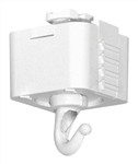 Juno Track Lighting T32WH (T32 WH) Trac Master Planter or Utility Hook White Color