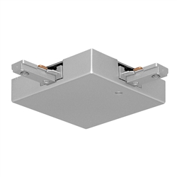 Juno Track Lighting T35SL (T35 SL) 1-Circuit Trac Master T-Bar Adjustable Joiner Feed, Silver Color