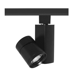 Juno Track Lighting T382L-G2-35FBL 19W Vertical Cylinder LED, 3500K Color Temperature, 80 CRI, Flood Beam Spread, Black Finish