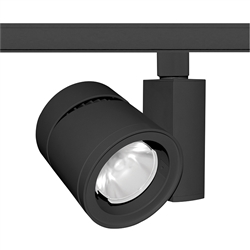 Juno Track Lighting T385L-35FBL 39W Vertical Cylinder LED, 3500K Color Temperature, 80 CRI, Flood Beam Spread, Black Finish