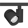 Juno Track Lighting T385L-3HCSBL 39W Vertical Cylinder LED, 3000K Color Temperature, 90 CRI, Spot Beam Spread, Black Finish