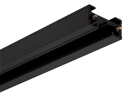 Juno Track Lighting T4BL (T 4FT BL) 4 ft Track - One Circuit Trac Master Line Voltage Track System, Black Color