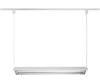 Juno Track Lighting T5C32WH (T5C 3FT WH) T5HO Suspended Cable Mount 2-Lamp Fluorescent Wall Washer 39W, White Color