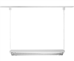 Juno Track Lighting T5C32WH (T5C 3FT WH) T5HO Suspended Cable Mount 2-Lamp Fluorescent Wall Washer 39W, White Color