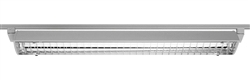 Juno Track Lighting T5T42SL (T5T 4FT SL) T5HO Close-to-Track Mount 2-Lamp Fluorescent Wall Washer 54W, Silver Color