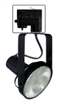 Juno T690 TEK BL Commercial Track Lighting Open Back Gimbal - Line Voltage 250W PAR38, Black Color