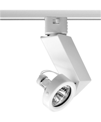 Juno Track Lighting T805WH (T805 WH) Slant Gimbal Ring - Low Voltage 50W MR16, White Color