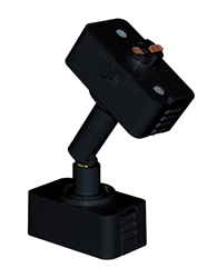 Juno Track Lighting T95BL (T95 BL) Trac Master Slope Ceiling Adapter Black Color