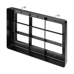 Juno Recessed Lighting TA-WWLOUVER-BL (CBLBL RECT2) Cross Blade Louver Black Finish