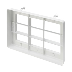 Juno Recessed Lighting TA-WWLOUVER-WH (CBLWH RECT2) Cross Blade Louver White Finish