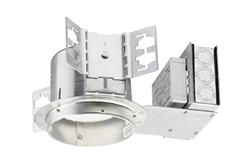 Juno Recessed Lighting TC1422LED3-35K-LCP 6" LED Standard Type New Construction Housing 1400 Lumens, 3500K Color Temperature, 120V Lutron Hi-Lume 3-Wire Dimmable Light for Chicago Plenum