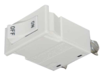 Juno Track Lighting TCL1WH (TCLCB 1A WHT) Current Limiting Circuit Breaker - 1A (120W), White Color