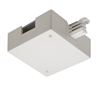 Juno HD Commercial Track Lighting TEK12CL-WH (TEK12CL WH) 120V 2-Circuit/2-Neutral, TEK Current Limiting End Feed - Right Polarity, White Color