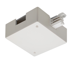 Juno HD Commercial Track Lighting TEK12CL-WH (TEK12CL WH) 120V 2-Circuit/2-Neutral, TEK Current Limiting End Feed - Right Polarity, White Color