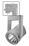 Juno HD Commercial Track Lighting TEK255LG227NSL (T255L TEK G2 27K 80CRI PDIM NFL SL) 36W Trac-Master Cylindra LED, 2700K Color Temperature, Narrow Flood Beam, Silver Finish