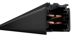 Juno HD Commercial Track Lighting TEK44-BL (TEK4 4FT BL) 4 ft TEK Trac 120V 2-Circuit/2-Neutral, Black Color