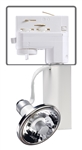 Juno HD Commercial Track Lighting TEKM20220EMHWH 20W R-111 Metal Halide Swivel, White Finish