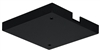 Juno Track Lighting TL21BL (TL21 BL) Trac 12 Outlet Box/T-Bar Ceiling Canopy Feed, Black Color