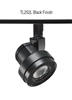 Juno Track Lighting TL252L-27HC-F-BL Cylindra 13W Dimmable LED Trac 12 Track Fixture 2700K, Flood, Black Finish