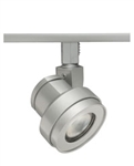 Juno Track Lighting TL252L-27HC-N-SL Cylindra 13W Dimmable LED Trac 12 Track Fixture 2700K, Narrow Flood, Silver Finish