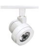 Juno Track Lighting TL252L-27HC-S-WH Cylindra 13W Dimmable LED Trac 12 Track Fixture 2700K, Spot, White Finish