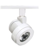 Juno Track Lighting TL252L-27K-F-WH Cylindra 13W Dimmable LED Trac 12 Track Fixture 2700K, Flood, White Finish