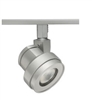 Juno Track Lighting TL252L-4K-N-SL Cylindra 13W Dimmable LED Trac 12 Track Fixture 4000K, Narrow Flood, Silver Finish