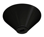 Juno Track Lighting TL541BL Conical Monopoint with Integral Transformer Black Color