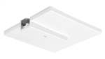 Juno Track Lighting TLR21WH (TLR21 WH) Trac 12/25 End Feed Connector and Outlet Box Cover, White Color
