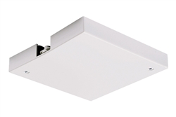 Juno Track Lighting TLR36WH (TLR36 WH) Trac 12/25 T-Bar and J-Box Canopy Feed, White Color