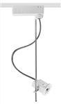 Juno Track Lighting TP443WH (TP443 WH) Pendant Notch Back - Low Voltage 50W MR16, White Color