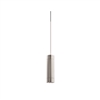 Juno TQJPL11443SNSTN Trac-Master Decorative LED Mini-Pendant 6W 12V, Cylinder Pendant with 144 inch Cord, 3000K Color Temperature, Satin Nickel Pendant Body No Glass, Satin Nickel Adapater