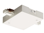 Juno Track Lighting TUCLF21WH (TUCLF21 WH) Trac-Master Current Limiting Feed, 2-Circuit, In-Line Feed, White Color