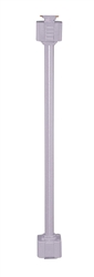 Juno Track Lighting TW36SL (TEW 36IN SL) 36" Line Voltage Extension Wand Silver Color