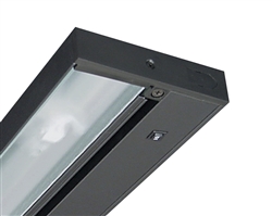 Juno Undercabinet Lighting UPF22-BL 22" 14W T5 HE Lamp, 3000K Pro Fluorescent Undercabinet Fixture, Black Finish