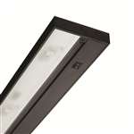 Juno Under Cabinet Lighting Led UPLED09 30K 80CRI BL 9" 2-Lamp Pro Dimmable Fixture, 3.2 Watts, 150 Lumens, Black Finish