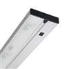 Juno Under Cabinet Lighting Led UPLED09 30K 80CRI SL 9" 2-Lamp Pro Dimmable Fixture, 3.2 Watts, 150 Lumens, Silver Finish